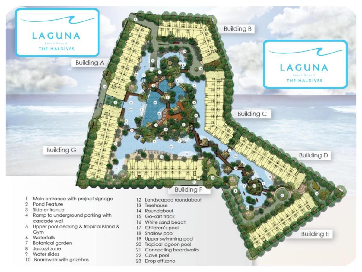Laguna Beach Condo Resort 3 Maldives Pattaya Pool View ลากูน่า บีช คอนโด รีสอร์ต 3 พัทยา Jomtien Beach Dış mekan fotoğraf